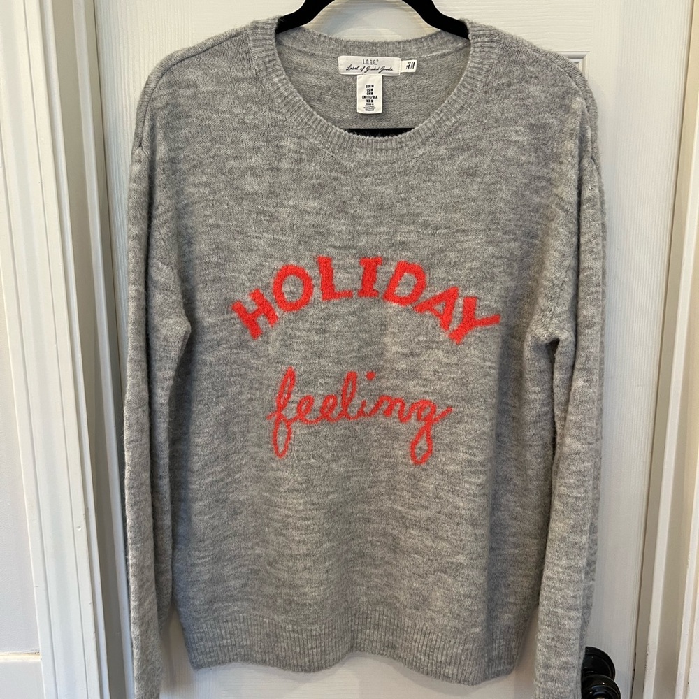 Holiday Feeling Oversized Sweater